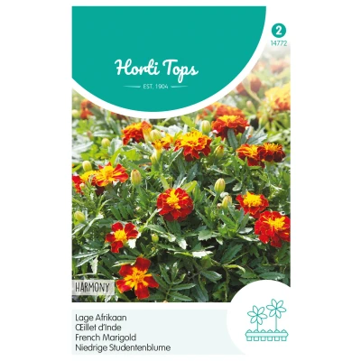 Afbeelding van Tagetes patula nana Petite Harmony Hortitops