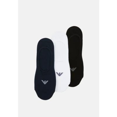 Afbeelding van Emporio Armani 3 PACK Sokken, Heren, Maat: L/XL, White/black/marine