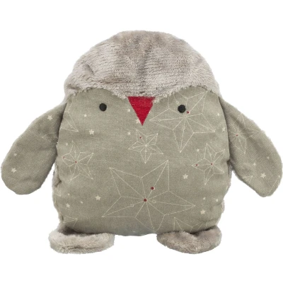 Afbeelding van Trixie Xmas Pinguin Zonder Geluid Stof / Pluche Grijs