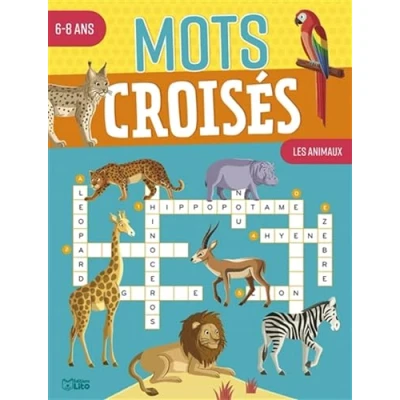 Afbeelding van Animaux mots croises 6 8 ans