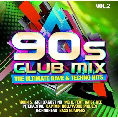 Afbeelding van Various Artists 90&#039;S Club Mix Vol.2 The Ultimative Rave &amp; Techno (2 CD)