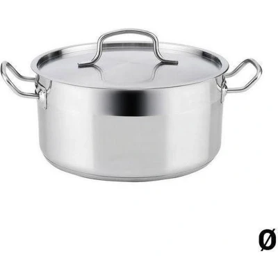 Afbeelding van Kookpot met Deksel Quid Azzero Roestvrij staal Afmetingen 16 x 7,5 cm