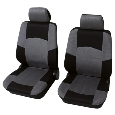Afbeelding van Petex 24271518 Classic Autostoelhoes 17 delig Polyester Zwart, Grijs Bestuurder, Passagier