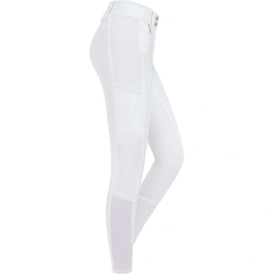Afbeelding van ELT Rijbroek Micro Sport High Waist Silicoon Wit 176