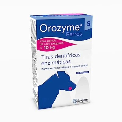 Afbeelding van 2x224g Strips kleine honden Orozyme Hondensnacks