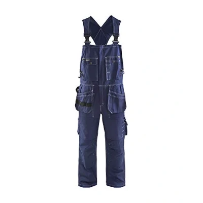 Afbeelding van Blaklader Bretelbroek 2600 1370 Marineblauw D124