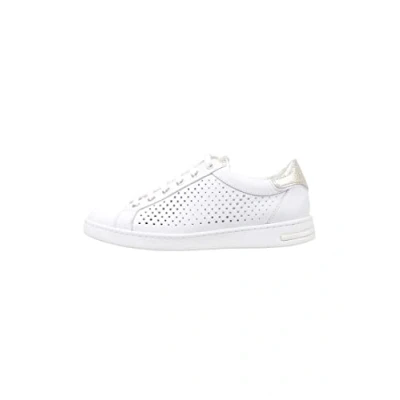 Afbeelding van Geox D Jaysen B Sneakers voor meisjes, witgoud.