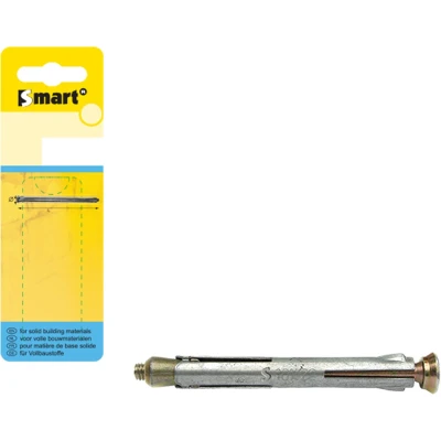 Afbeelding van SMART Met. kozijnplug +afdkap M10x92 Zn