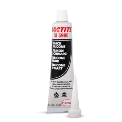 Image de LOCTITE 5980 Mastic silicone 1K noir (tube de 40 ml) 1718284