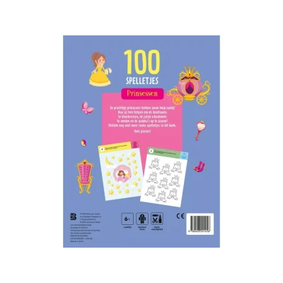 Afbeelding van Ballon 100 Spelletjes: Prinsessen 6+