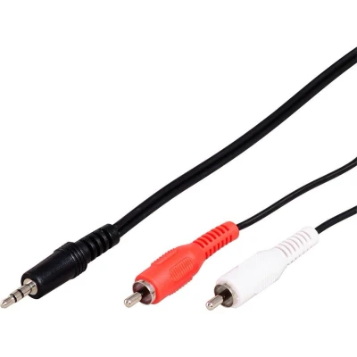 Afbeelding van Kabel 3,5mm 2xCinch 1,5m