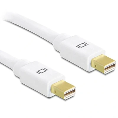 Afbeelding van Mini DisplayPort kabel versie 1.2 (4K 60 Hz) / wit 0,50 meter