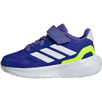 Afbeelding van adidas Sportswear Runfalcon 5 Sneakers laag lucid blue cloud white lemon voor kinderen, Maat: 20,