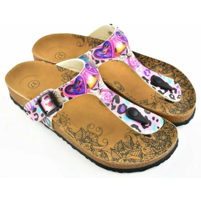 Afbeelding van GOBY Panther Slippers Sandalen Hoge kwaliteit Handmade Maat 40