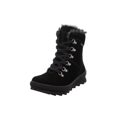 Afbeelding van Legero Snowboots Schwarz (schwarz), Dames, Maat: 37, (schwarz) Veloursleer