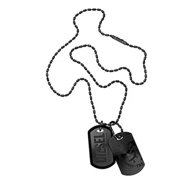 Afbeelding van Diesel Ketting, Heren, Maat: One Size, Black