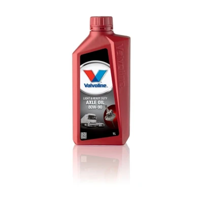 Afbeelding van Valvoline light heavy duty axle oil 80w 90 1 liter, fles