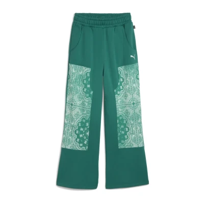 Afbeelding van Shooting Stars sweatpant voor Dames, Groen, Maat XL PUMA