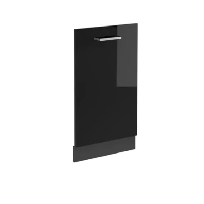 Afbeelding van Vicco Panneau de lave vaisselle R Line noir brillant, 45 cm sans plan travail