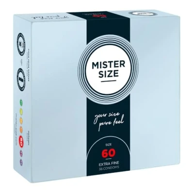 Afbeelding van MISTER.SIZE 60 mm Condooms 36 Stuks
