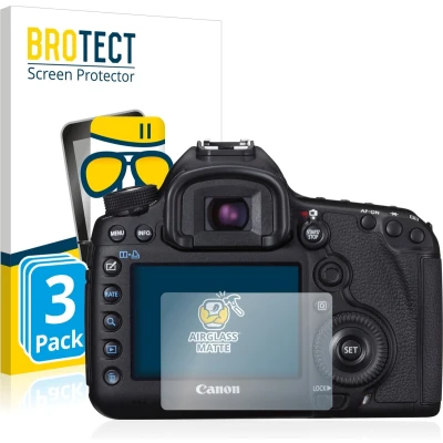Afbeelding van BROTECT Screenprotector voor Canon EOS 5D Mark III Folie Beschermfolie Beschermglas matte (3 Stuks)