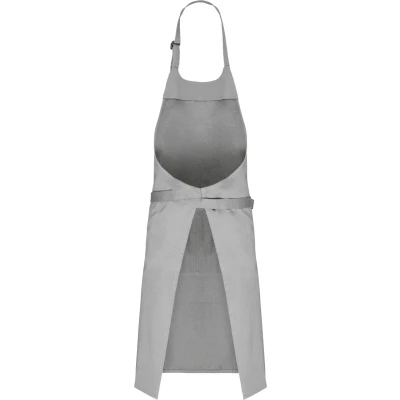 Afbeelding van Schort/Tuniek/Werkblouse Unisex One Size Kariban Snow Grey 100% Katoen