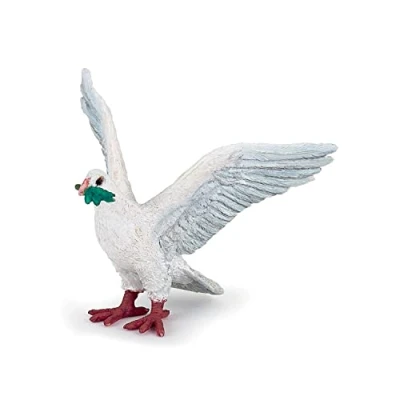 Afbeelding van Papo 50248 Handbeschilderde figuur, het wilde leven, duif om te verzamelen, voor kinderen, meisjes en jongens, vanaf 3 jaar
