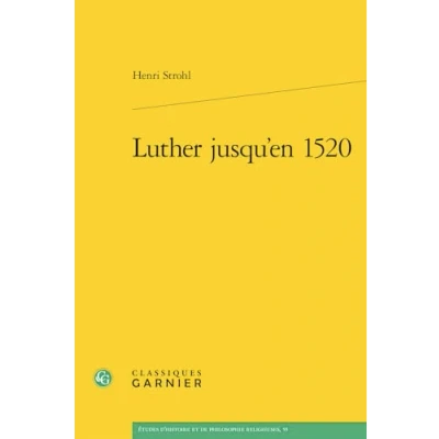 Afbeelding van LUTHER JUSQU&#039;EN 1520