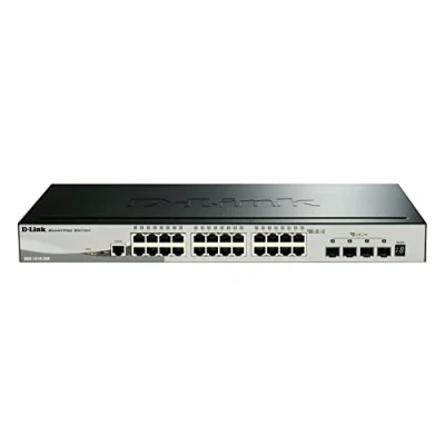 Afbeelding van D Link DGS 1510 28X/E Netwerk switch RJ45/SFP+ 24 + 4 poorten 128 Gbit/s