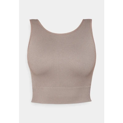 Afbeelding van ONLY Play Onpjaia LIFE Lounge SEAM Top, Dames, Maat: M/L, Brown