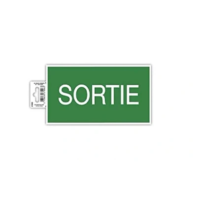 Afbeelding van Exacompta 67006E Panneau adhésif sortie 20cm FR