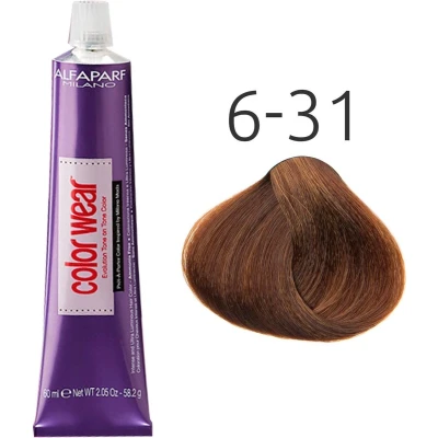 Afbeelding van Alfaparf Color Wear 6.31 Donker Goud Asblond