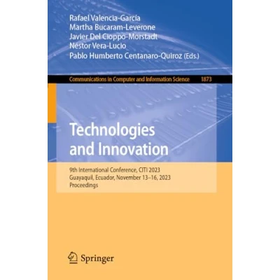 Afbeelding van Communications in Computer and Information Science Technologies Innovation