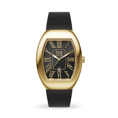 Afbeelding van ICE Watch boliday Dome Metal Black gold 024048 Horloge Siliconen Zwart Ø 40 mm