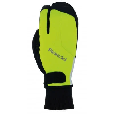 Afbeelding van Fietshandschoenen Roeckl Villach 2 Trigger Extra Warm maat 9 Fluogeel