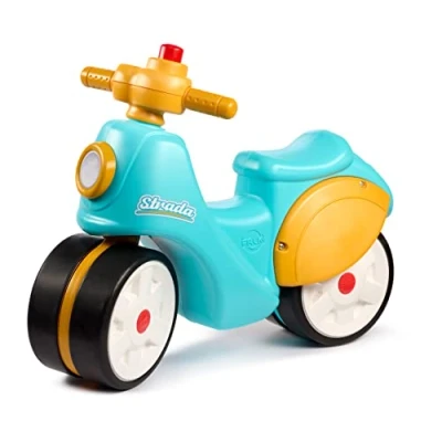 Afbeelding van Driewieler Falk Strada toddler scooter Geel