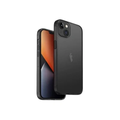 Afbeelding van UNIQ Air Fender hoesje iPhone 14 Plus 6.7 grijs/gerookt grijs getint
