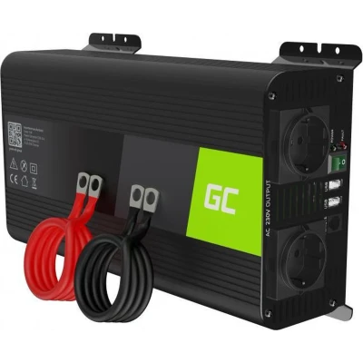 Afbeelding van Green Cell PRO INVGC09 Omvormer 1000 W 12 V 230