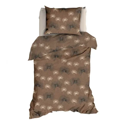 Afbeelding van Romanette Tramonti Dekbedovertrek Eenpersoons 140x200/220 cm Taupe