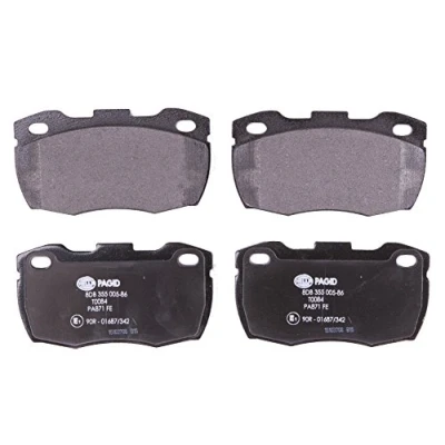 Afbeelding van HELLA 8DB 355 005 861 Remblokkenset Niet geschikt voor slijtage waarschuwingscontact LAND ROVER: Defender Off Road, Pickup
