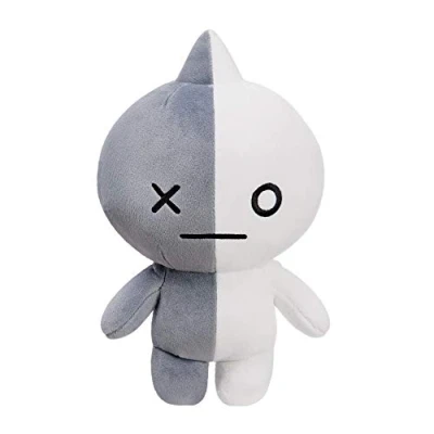 Afbeelding van Officiële BT21 producten van Aurora World, pluche VAN, middelgroot, 61323, grijs en wit