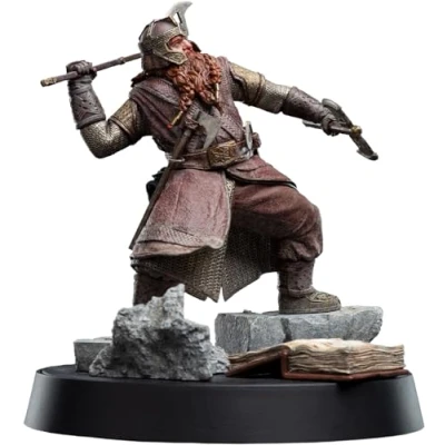 Afbeelding van Weta Workshop the Lord of Rings Figures Fandom PVC Statue Gimli 19 cm Beeld/figuur Multicolours