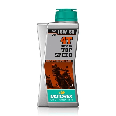 Afbeelding van Motorex Top Speed 4T 15W 50 1L Motorolie 7611197013013