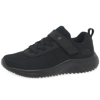 Afbeelding van Skechers Bounder Baronik, voor een jongen, Zwart, Sportschoenen, maat: 29