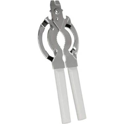 Afbeelding van Metaltex Blikopener 22.5X9 Cm Wit/Zilver