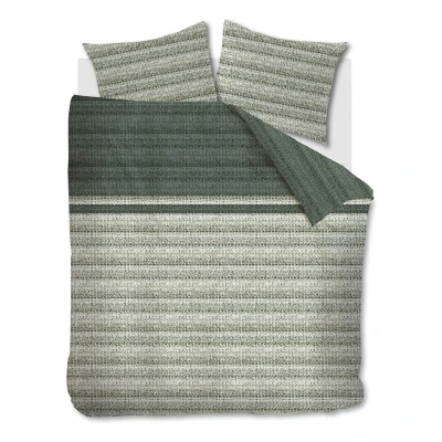 Afbeelding van Beddinghouse Lorena dekbedovertrek Tweepersoons 200x200/220 Grijsgroen