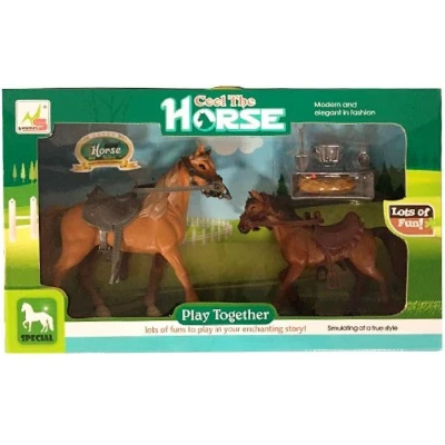 Afbeelding van Horse Paard Met Veulen