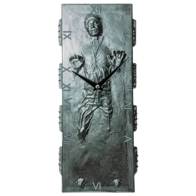 Afbeelding van STAR WARS Themed Black Metal Wall Clock Wandklok