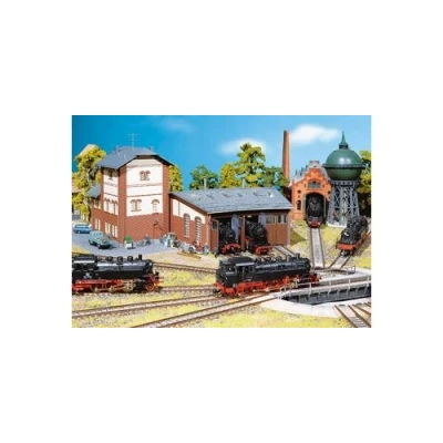 Image de Faller Modélisme ferroviaire HO Rotonde à locomotive 3 emplacements