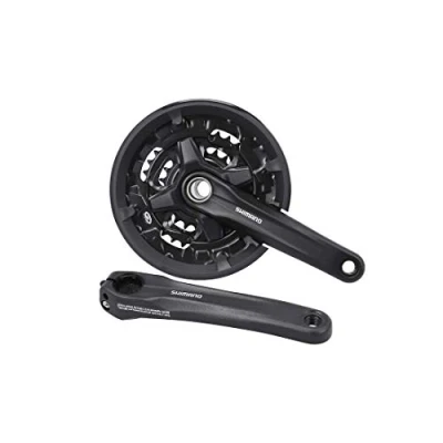 Image de Shimano pédalier Altus 22 32 44T 175 mm garde chaîne noir